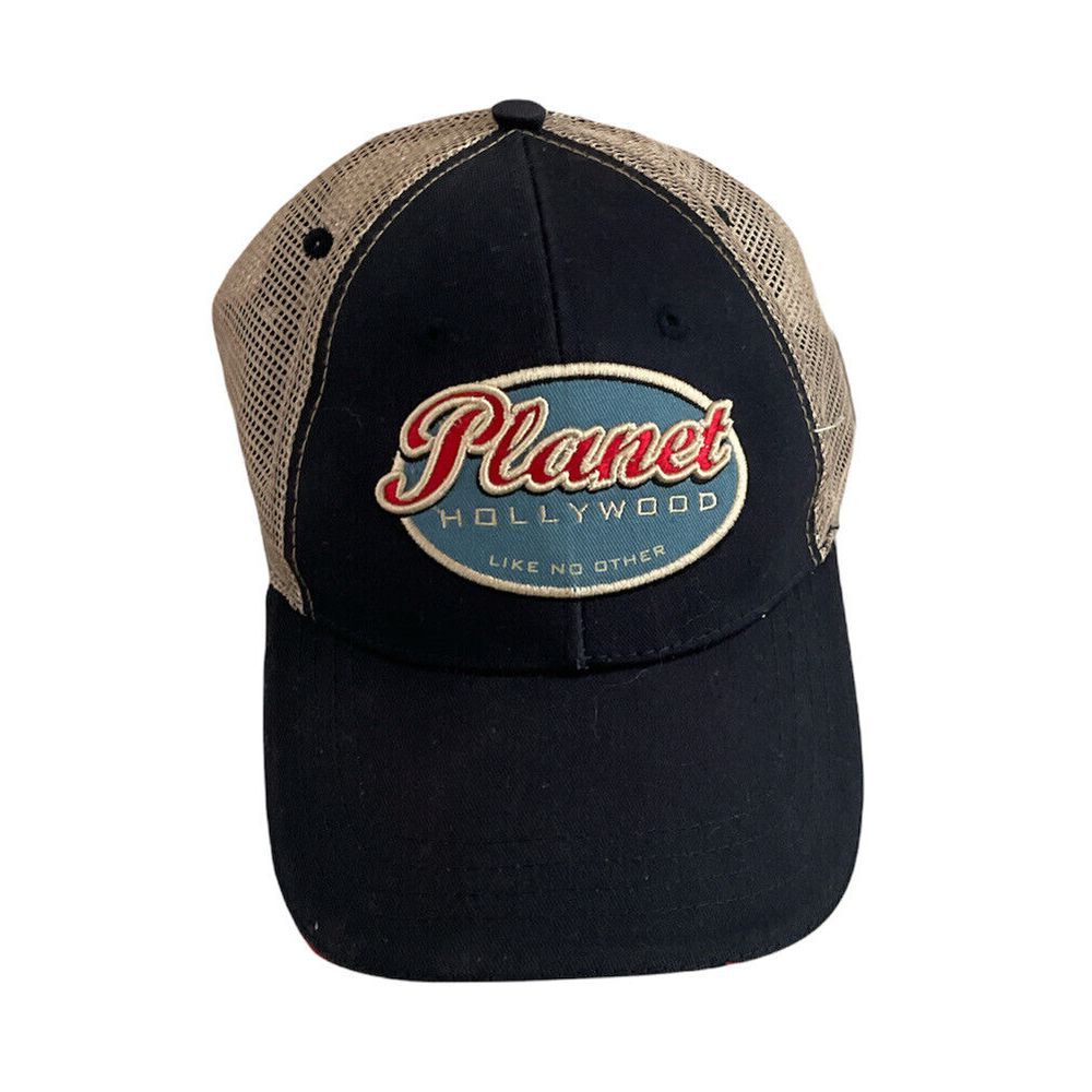 Vtg Planet Hollywood Las Vegas 1998 Like No Other Distressed Trucker Hat Cap euc